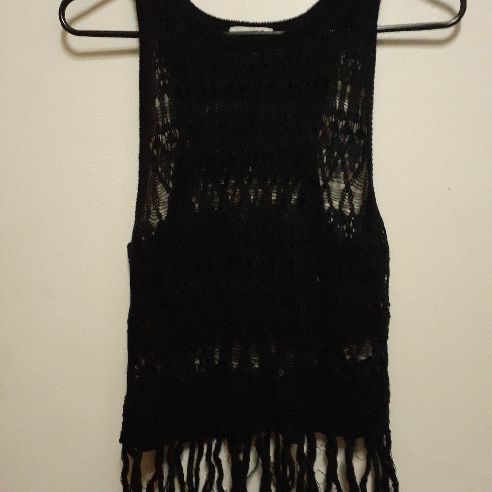 Arizona Crochet Fringe Top